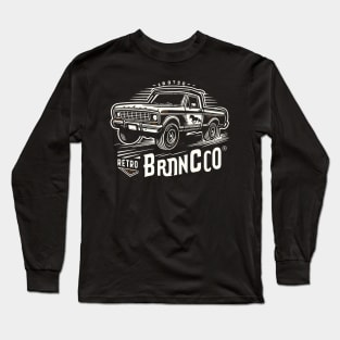 Retro Bronco Long Sleeve T-Shirt